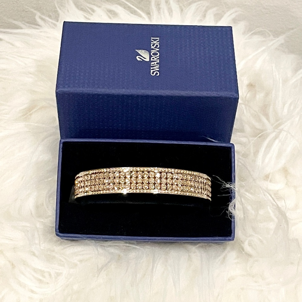 Swarovski Gold New York Bangle